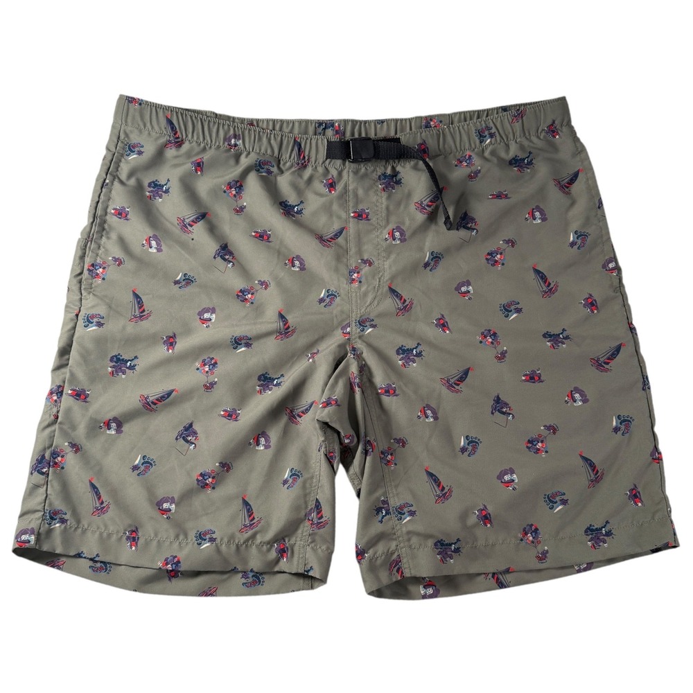KAVU‎ Mens Size XXL Board Shorts Swim Trunks Monkey Sailing